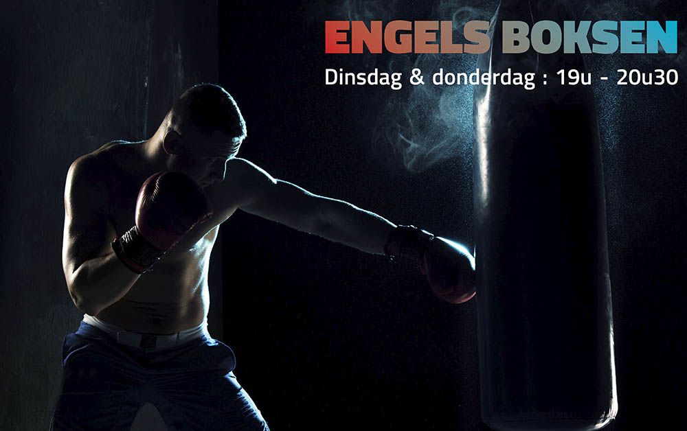 Engels boksen banner